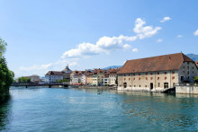 Biel-Solothurn per Schiff